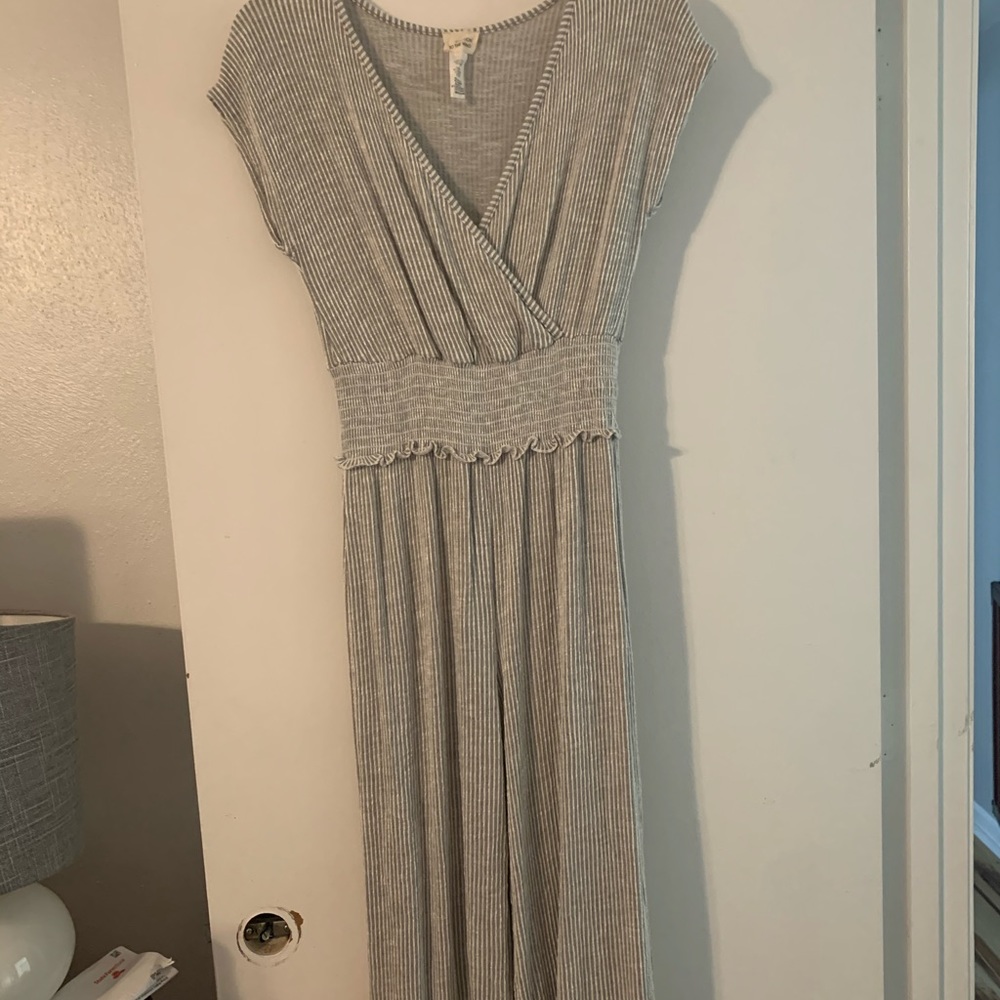 Stretchy knee length jumper